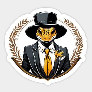 Elegant-Suit Sticker